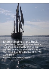 SHANTY SINGING AT THE ROCK